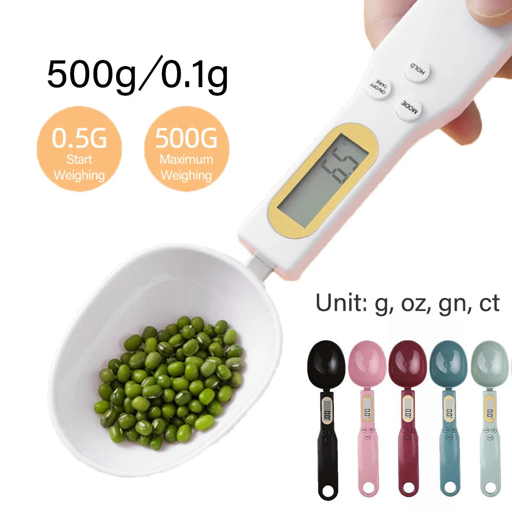 Portable Digital Kitchen Measuring Spoon